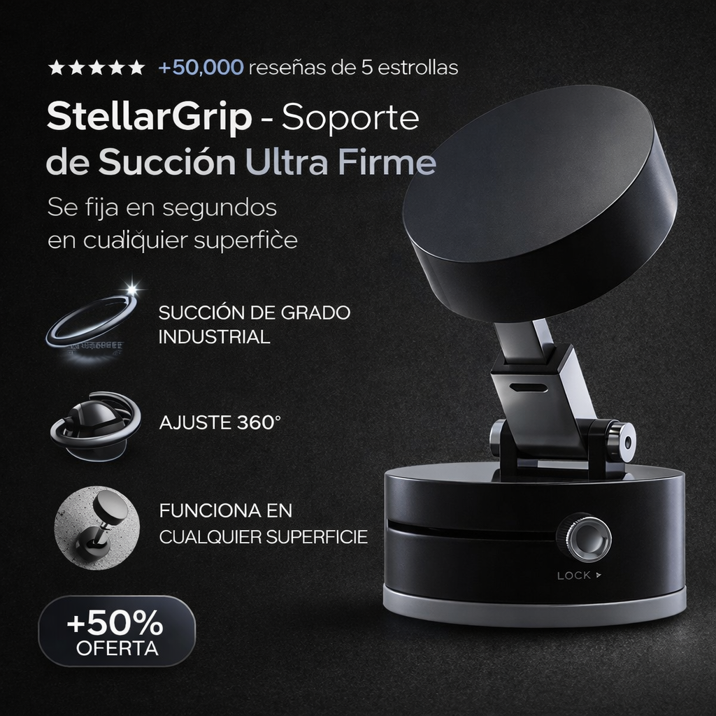 Soporte Celular StellarGrip -  Con fijación al vacío